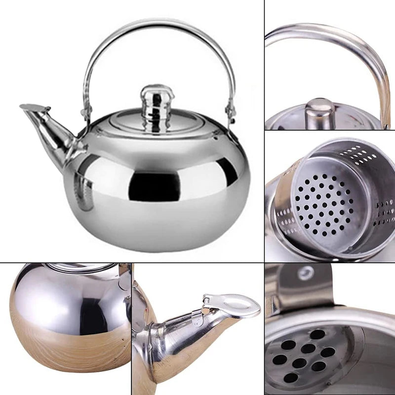 Stainless Steel Teapot with Infuser