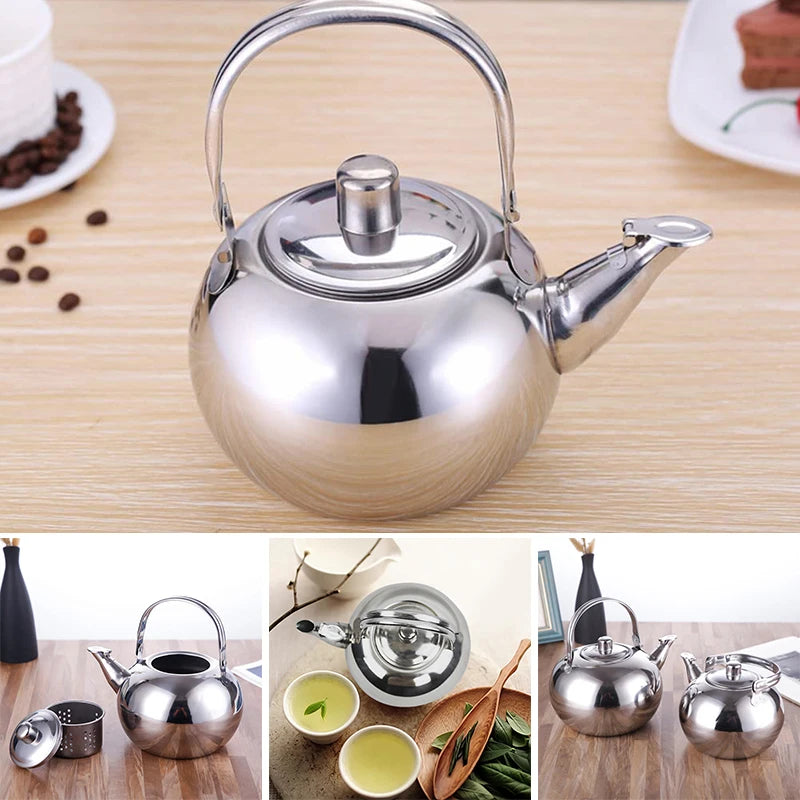 Stainless Steel Teapot with Infuser