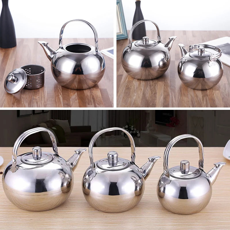 Stainless Steel Teapot with Infuser