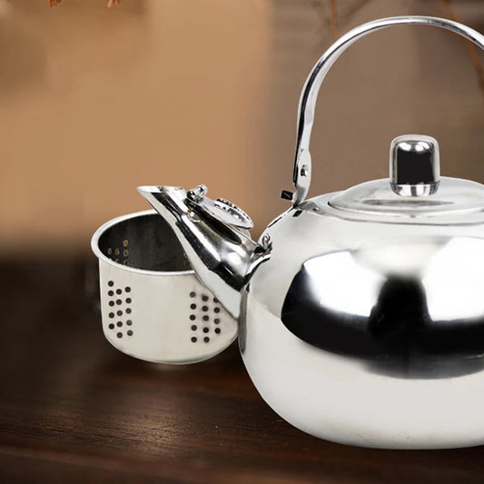 Stainless Steel Teapot with Infuser